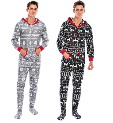 China Thermal Family Christmas Pajamas Set Holiday Santa Claus Sleepwear Cotton Pajamas Matching Set For Couples And Kids for sale