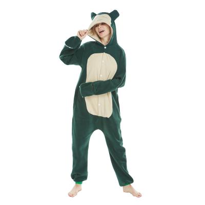 China New Kapi Cartoon Onsies Adult Thermal Animal Onesie Overalls With Fleece And Long Sleeves For Lover Sleep Use Onesies for sale