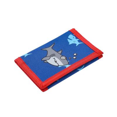 China Waterproof Custom Cartoon Printing Comfortable Kids Card Holder Coin Key Storage Pocket Organizer Wallet for sale