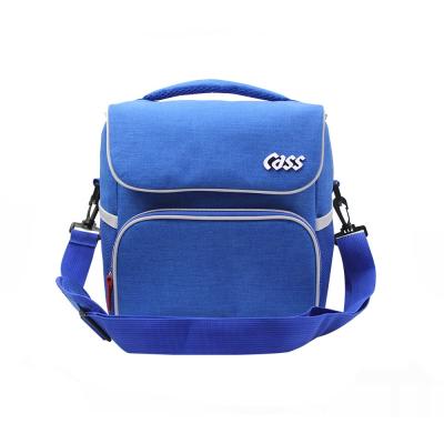 China Fashionable High Quality Insulated Shoulder Insulated Thermal Cooler Lunch Bag 600D Polyester Tote Lunch Cooler Bag for sale