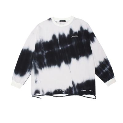 China Anti-pilling casual sweater Autumn Men's Tie Dye Crewneck Sweatshirts from China manufacturer anti-pilling for sale