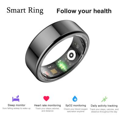 China 2024 Smart Ring for Men and Women: IP68 3ATM Waterproof, Multi-Sport Mode, Health Monitoring, Compatible with Android an for sale