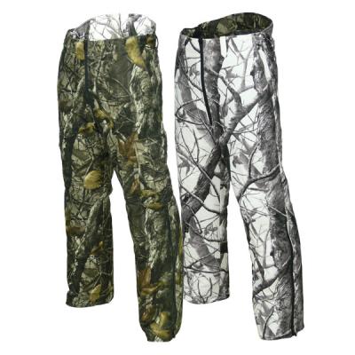 China Hunting Camo Shirts, Water-proof Belt Loops Multi-Functional Reversible Hunting Camouflage Trousers for sale