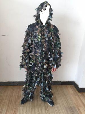 China 3D Leafy Leaves Clothing Jungle Woodland Hunting Camo Ghillie Suit à venda