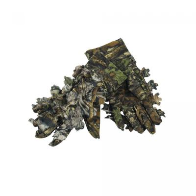 China 3D Camo Leaf Suit With 3D Printed Grip Pattern Nylon Taffeta Sneaky Lycra Gloves Te koop