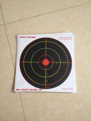 China Heavy Card Reactive Splatter Shooting Targets, Multi Colour à venda