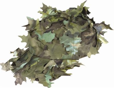 China Nylon 3D Sneaky Cap With Nylon Taffeta Leaves, Cotton Headband , 3D Camouflage Suit For All Size for sale