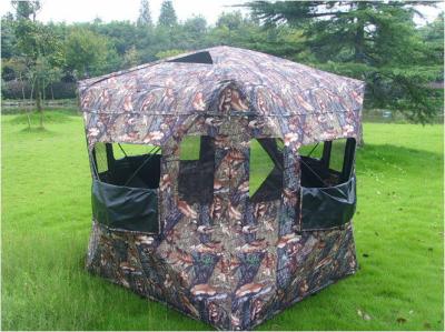 China Large foldable deer hunting ground blinds with Hub 1.8X1.8X2.1M for sale