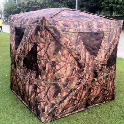 China Polyester POP UP Ground Hunting Blinds ice shelter for fishing for sale