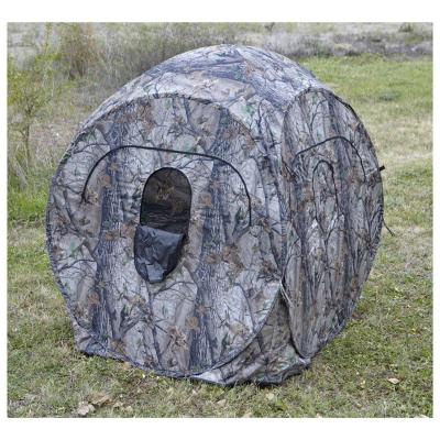 China Outdoor Camouflage Ground Hunting Blinds with Large windows , 55*55