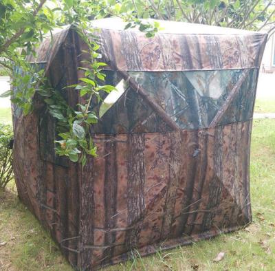 China Custom 5 hub camouflage easy up Ground Hunting Blinds for 2 people for sale