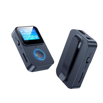 China Best selling sports mp3 player mini car wireless music mp3 player one piece call with microphone for operating for sale