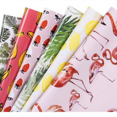 China Wrapping paper sheet for summer vacation for sale