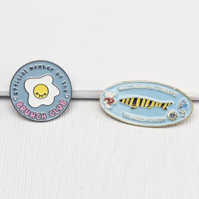 China USA factory custom wholesale cheap metal cartoon funny cute sweet enamel decorative epoxy lapel pins badge for sale