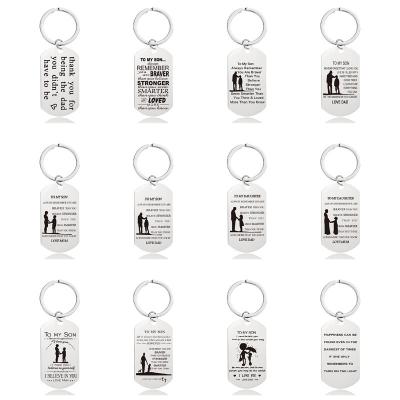 China Hot Sales USA Mother's Day Mom Metal Key Chain Llavero Graduation Season Christmas Gift Lettering Metal Key Chain for sale