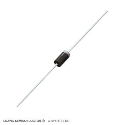 China DO-41 HFZT 1N4007 Do-41 1A 1000V Silicon Plastic Rectifier Diode for sale