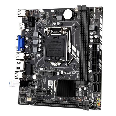 China Wholesale H61 Chipset Mainboard Lga Desktop Express 1155 Motherboard With Dual Channels DDR3 Slots for sale