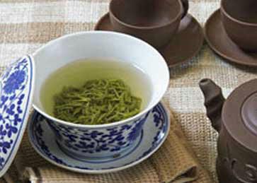 China Hign Mountain Tian Mu Stir - Fried Organic Yun Wu Green Tea Passed EU / USA for sale