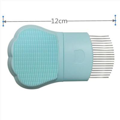 China Stocked Grooming Sets High Quality Professional Pet Comb Self Cleaning Brush Grooming Brush for Dogs and Cats for sale