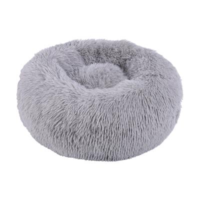 China High Quality Breathable Ultra Soft Washable Comfy Donut Around Dog and Cat Cushion Bed for sale