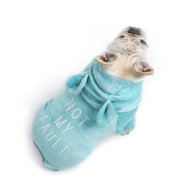 China Cool And Comfortable Summer Pet Dog Clothes Soft And Comfortable Breathable T-shirts Coats for sale