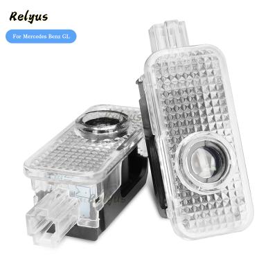 China 2pcs LED Car Door Welcome Light Laser Logo Projector For Mercedes Benz W251 R ml W164 GL X164 R300 R350 ML300 ML350 ML63 CLS500 for sale