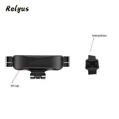 China Universal Gravity Car Mobile Phone Holder Vent Outlet Dashboard Gps Figure Toyota Alphard Right Hand Drive Accessories for sale