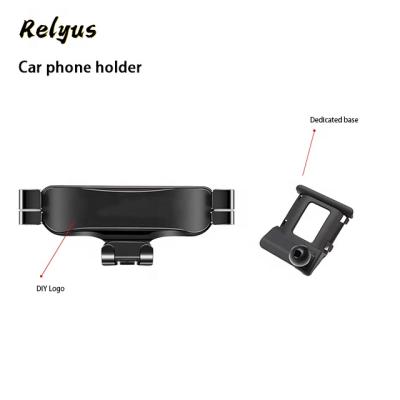 China Universal Gravity Car Cell Phone Holder Air Vent Outlet Mount Gps Stand Bracket Dash Cell Phone Holder For Lexus UX Accessories for sale