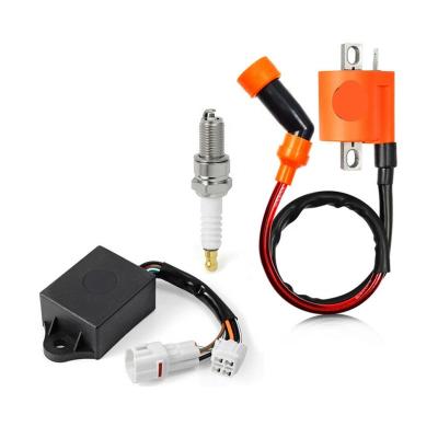 China Plastic+electronic Components Ignition Coil Spark Plug CDI For Yamaha Timberwolf 250 YFB250 BearTracker YFM250 for sale