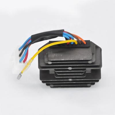 China Metal+plastic 12V Motorcycle Voltage Rectifier Regulator 119653-77711 For Komatsu Yanmar Engine 3TNE74 3D74E 3D68E 3D7 for sale