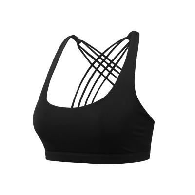 China Sporty Lift Up Gym Breathable Fitness Sexy Yoga Running Women Yoga Sports Bra Cropped Tops for sale