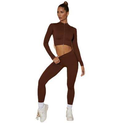 China Wholesale Breathable Anti-Static Breathable Yoga Wear Fitness Women Workout Seamless Sets for sale