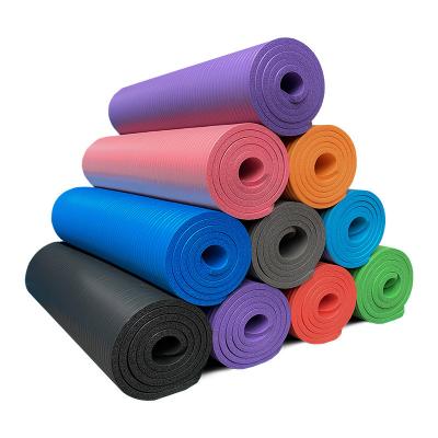 China Eco-Friendly Logo PVC Organic Custom Foldable Custom Yoga Mat Washable Waterproof Durable Anti-Slip One Fitness 3mm Anti Slip for sale