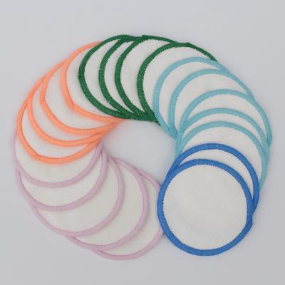 China 2022 High Quality Eco-friendly With Customized Reusable Washable Eco-friendly Bamboo Makeup Remover Pads for sale