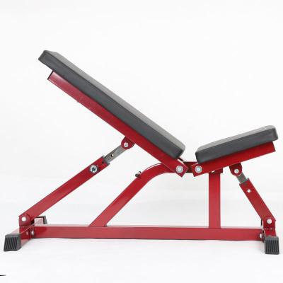 China Portable Bench Indoor Gym Fitness Equipment Bodybuilding Weightlifting Weight Bench for sale