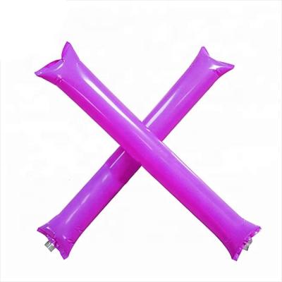 China Square Custom Logo Printed Promotional Inflatable Cheering Sticks for sale