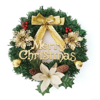 China Factory Wholesale Christmas Ornament Christmas Wreath And Wreath Eco - Friendly for sale