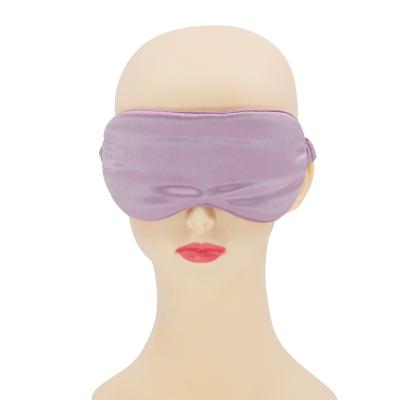 China Luxury Custom Reusable Anti-Wrinkle Blindfold 22mm Pure Silk Eye Mask For Sleeping for sale