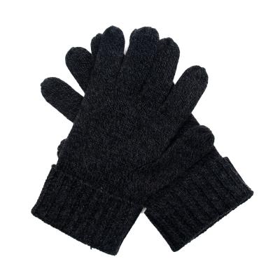 China Comfortable Women Winter Knitted Luxury 100% Pure Cashmere Hand Gloves for sale