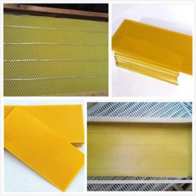 China Grows Cheap Price Candle Making Pure Beeswax Foundation Sheet for sale