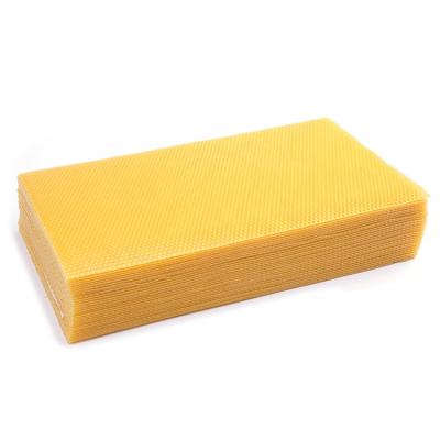 China New Farms High Quality Beekeeping Beeswax Foundation Yellow Sheets for sale