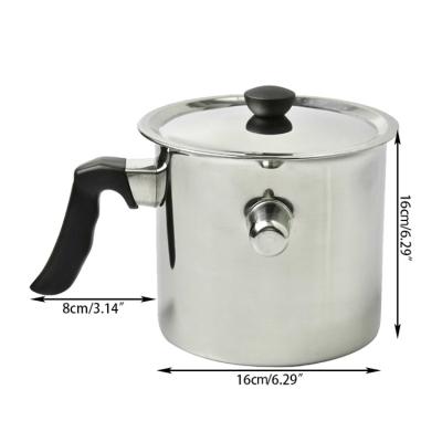 China Truss Double Boiler Stainless Steel Beeswax Melter Pot for sale