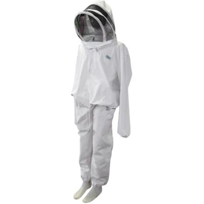 China Farms Beekeeping Suit Beekeeper Protection Clothing Cotton Coverall Hooded Beekeeping Suit for sale