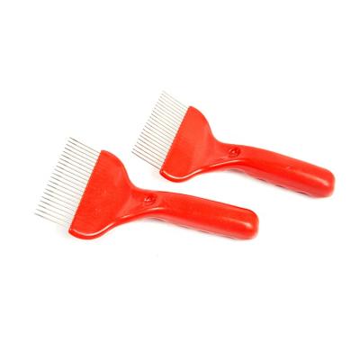 China Wholesale Farms Beekeeping Tool Uncapping Fork Uncapping Honey Wax Scraping Knife for sale