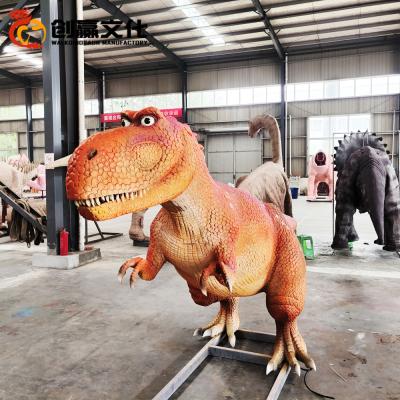 China Anti-rust steel + high density foam cartoon animatronic dinosaurs in children's theme park for sale