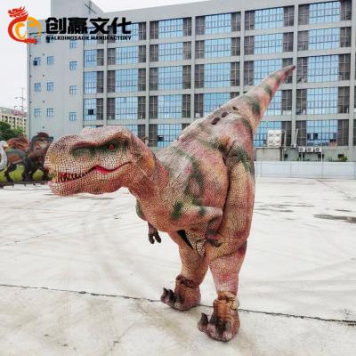 China New Dinosaur Costume Light Light Dinosaur Walking Costume For Halloween And Christmas Party for sale