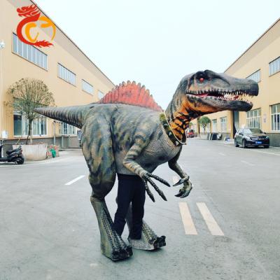 China Lightweight Spinosaurus Costume Stainless Steel Dinosaur Costume for sale