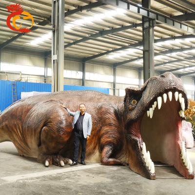 China Amusement Park Products Quality Amusement Park Rides Equipment Dinosaur Pass Model Animatronic Supplier for sale