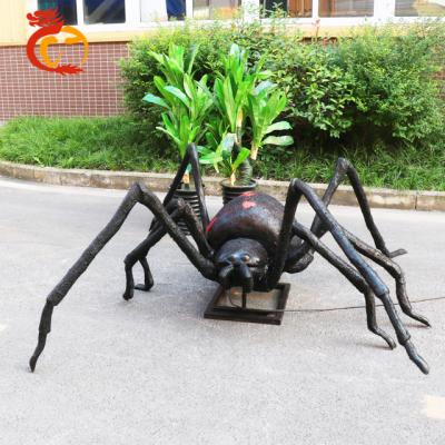 China Halloween Animatronics 2021 New Halloween Animatronics Props Mobile Scary Spider 3d Model For Sale for sale