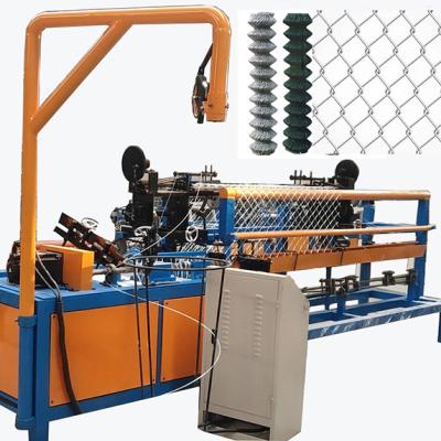 China Diamond Wire Mesh Chain Link Fence Net Making Machine à venda